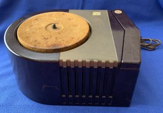 Very Rare Vintage Rca Victor Tube Record Player Phonograph Bakelite Rs 127 B 274