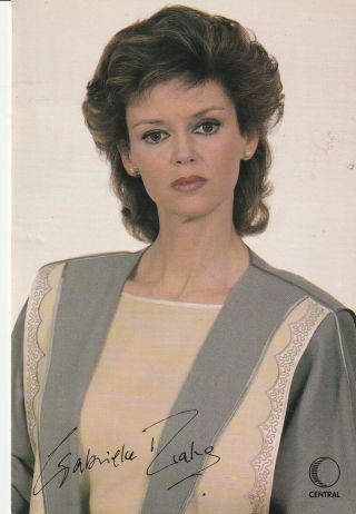 Always Sexy Gabrielle Drake (ufo Etc) Signed Pic 4x6