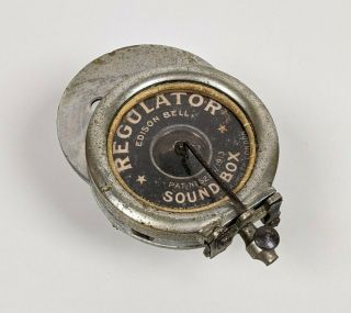 Edison Bell Regulator Gramophone Phonograph Sound Box Reproducer,  Rare