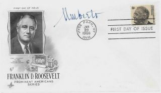 Umberto Ii (1904 - 1983) Last King Of Italy - Signed 1966 Fdc Q20
