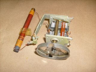Vintage Air Capacitor Tuner,  Loop Coil For Tube And Crystal Radio Projects