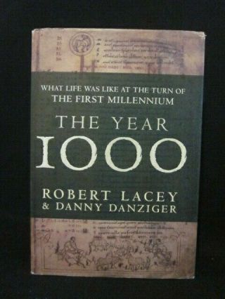 Robert Lacey Hand Signed Book " The Year 1000 " 1st Ed1st Prt Hc/dj
