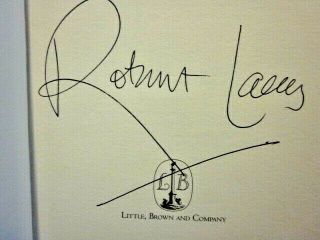 ROBERT LACEY HAND SIGNED BOOK 