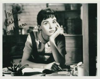 Millie Perkins - The Diary Of Anne Frank,  Knots Landing Etc Signed 8 X 10 Pic