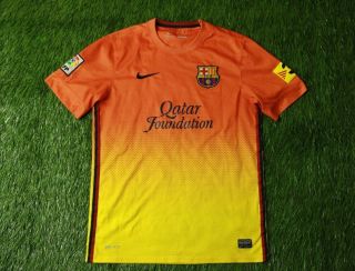 Barcelona Barca Spain 2012/2013 Football Shirt Jersey Away Nike Size S