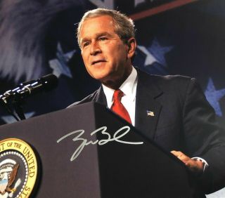 George W Bush Autographed Signed 8x10 Photo Reprint