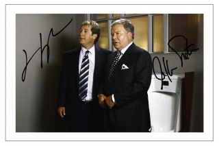 William Shatner & James Spader Boston Legal Signed Photo Print Autograph