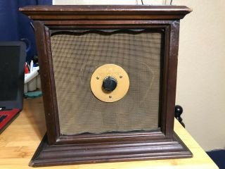 Vintage 1920s Old Timmons Talker Antique Great Rare Radio Horn Speaker