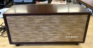 RCA Victor SHS - 12 Mid - Century Stereo Speaker Unit Wood.  (B39) 2