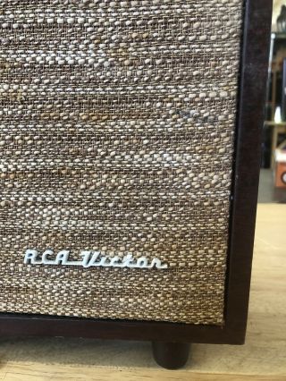 RCA Victor SHS - 12 Mid - Century Stereo Speaker Unit Wood.  (B39) 3