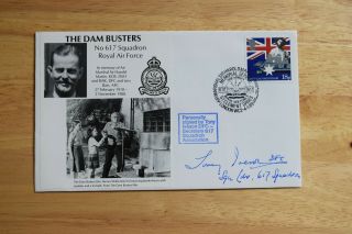 Dambusters 617 Sqn Signed Fdc Tony Iveson Tirpitz