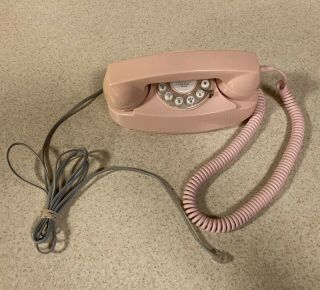 2007 Crosley Cr - 59 Pink Princess Phone Mock Rotary Push Button