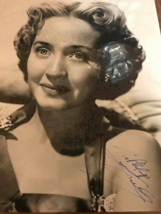 Actress Jane Powell Autographed 8x10 Pic With