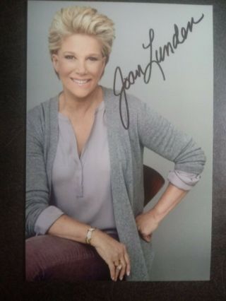 Joan Lunden Authentic Hand Signed Autograph 4x6 Photo - Good Morning America