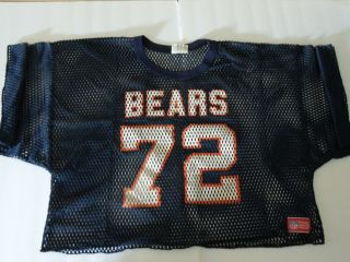 William " The Fridge " Perry 72 Chicago Bears Mesh Jersey Nfl Officially License