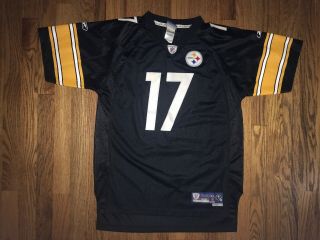 Pittsburgh Steelers Jersey Mike Wallace Youth Xl Reebok Nfl