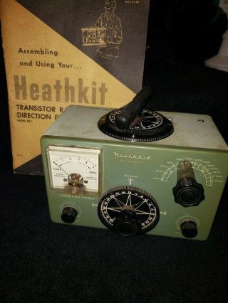 Vintage Heathkit Transistor Radio Direction Finder.  Model Df - 1