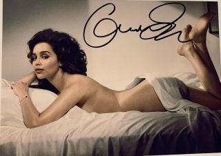 Emilia Clarke Autographed 8”x10” Color Photograph