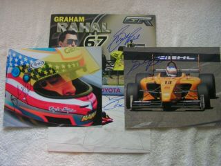 Graham Rahal Signed Autographed 8 X 10 