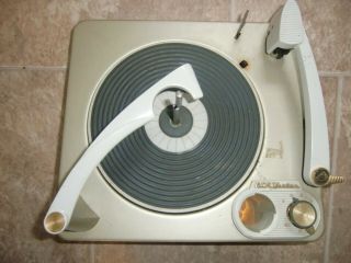 Vintage 1950s Rca Victor Rp - 205 Turntable Record Player