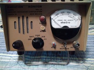 Eberline Rm - 14 Radiation Monitor