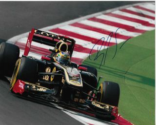 Bruno Senna - Brazilian Professional Racing Driver Signed 8x10 Pic