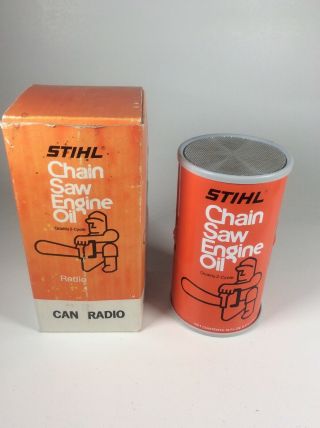 Stihl Oil Can Radio
