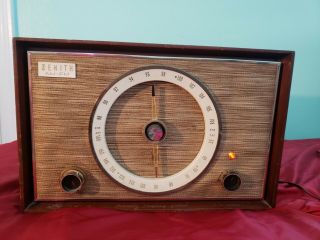 Vintage Zenith Am/fm Tube High Fidelity Radio Model C835r