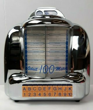 Crosley Select O Matic Jukebox Cr - 10 Collectors Edition Radio - Tape Player