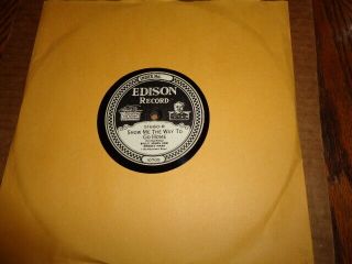 Edison Record.  51660/billy Jones&ernest Hare - The Happiness Boys/e