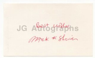Mark Kennedy Shriver - Maryland House Of Delegates - Authentic Autograph