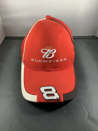 Dale Earnhardt Jr.  8 Budweiser Racing Nascar Hat