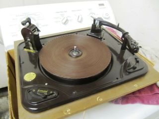 Garrard Early Model Rc88/4 4 Speed Idler Wheel Turntable Record Changer Rc88