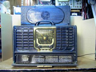 Zenith Transoceanic Radio Model 8g005yt Restorable