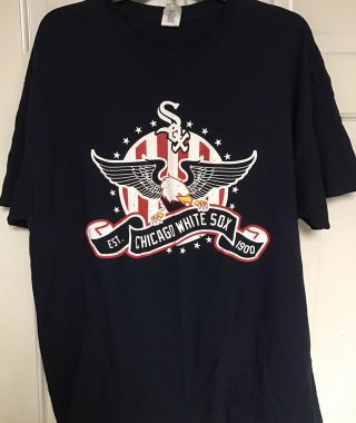 Gildan Mlb Chicago White Sox Est 1900 T - Shirt,  Men 