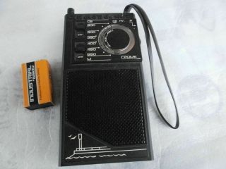 Vintage Russian Ussr Soviet Am Sw Portable Radio Olimpik 402 Nos