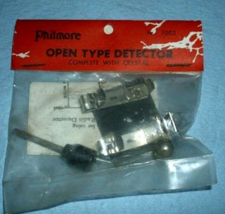 One Nos Philmore Open Type Radio Crystal Detector - Type 7003