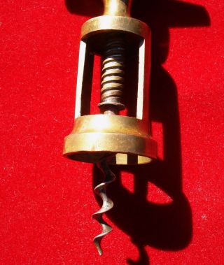 antique corkscrew bronze made in italy 3