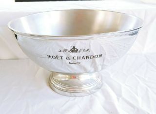 Vintage Moet & Chandon Champagne Ice Bucket Pewter Rare