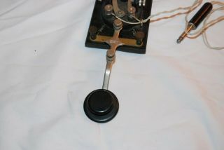 Vintage J - 38 TeleGraph Key Morse Code 2
