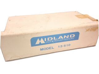 1977 Midland 13 - 510 Cb Radio Transceiver