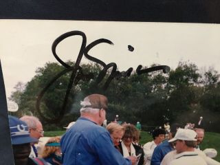 Jack Nicklaus Signed My Personal Photograph From His Golf Tournament