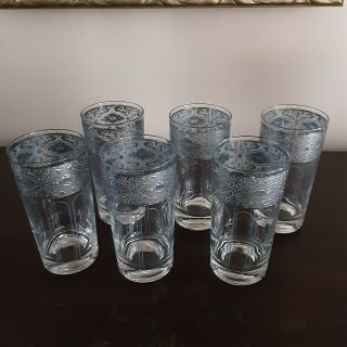 Mcm Culver Sorrento Set Of 6 Highball Glasses