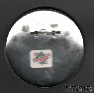 1990 Oakland A s World Series pinback button (American League Champions 1990) 2