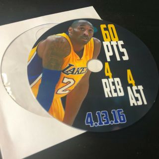 Kobe Bryant 60 Points Last Career Game April 13,  2016 Vs.  Utah Jazz Dvd