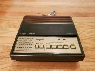Code - A - Phone Vintage Answering Machine Model 2530 (not)