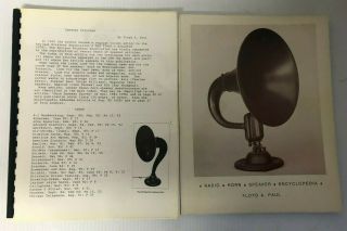 Radio Horn Speaker Books - Floyd Paul