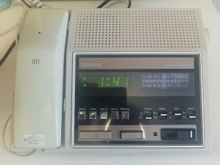 80s Vintage Unisonic Radio Alarm Phone - Model No.  6041