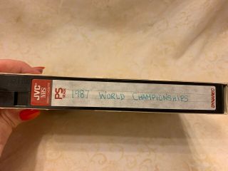 Vtg Offshore Powerboat Racing Vhs - World Championships 1987