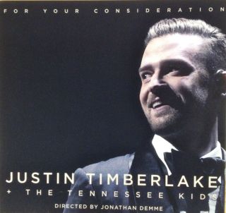 Justin Timberlake,  The Tennessee Kids 2016 Netflix Fyc Emmy Dvd & Pressbook